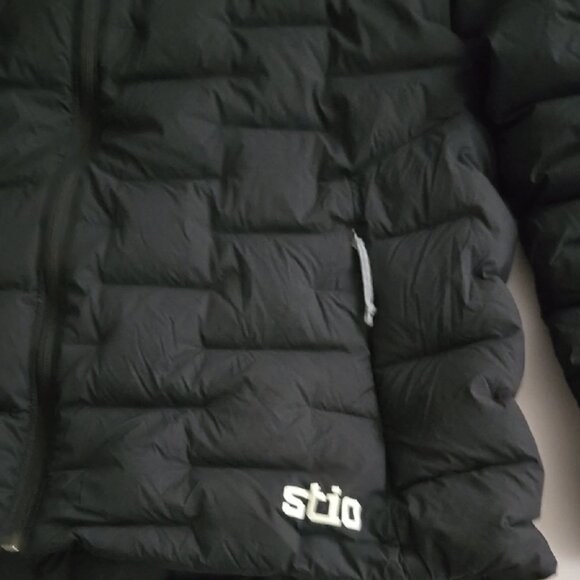 Stio Women's Black Quilted Jacket XL - Picture 4 of 9
